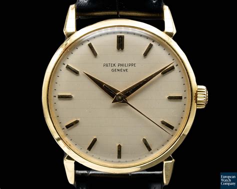 yellow gold patek philippe calatrava